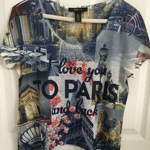 Style&co I love Paris blouse